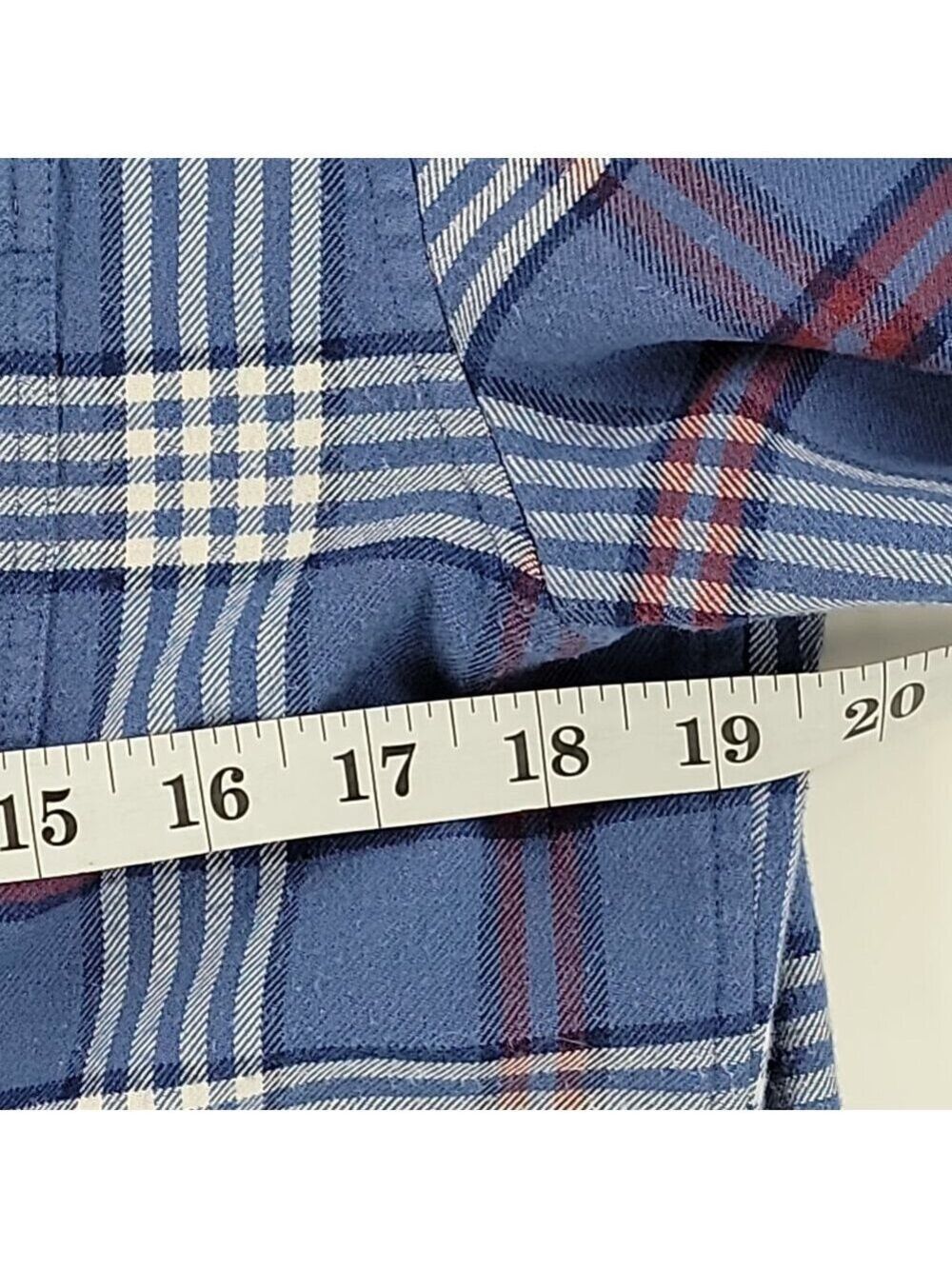 🐳 Vineyard Vines Slim Longshore Flannel Shirt – Men’s Medium - Picture 6 of 8